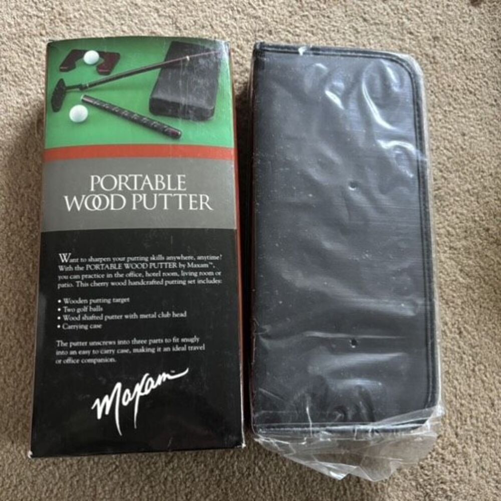 Maxam Portable Wood Putter Set *New*